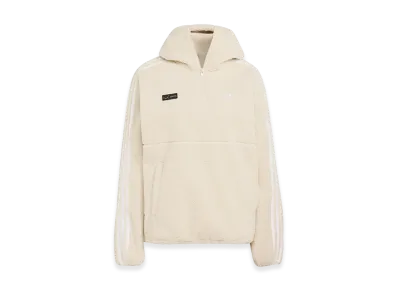 adidas Adiluna Season 2 x BLACKPINK JENNIE Women's Fleece Hoodie Jacket "Ivory"