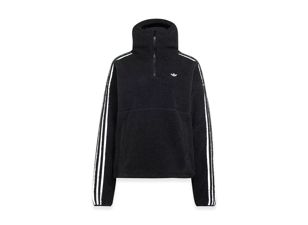 adidas Adiluna Season 2 x BLACKPINK JENNIE Women's Fleece Hoodie Jacket "Black"