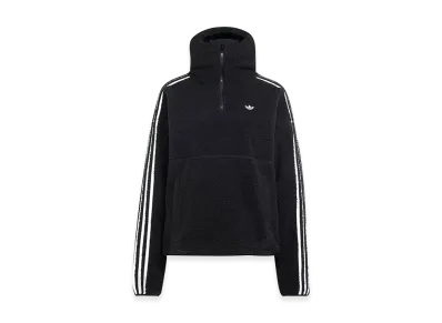 adidas Adiluna Season 2 x BLACKPINK JENNIE Women's Fleece Hoodie Jacket "Black"