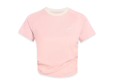 adidas Adiluna Season 2 x BLACKPINK JENNIE Women's Layered T-Shirt "Pink"