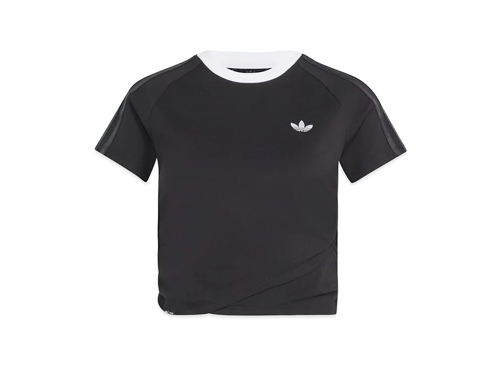 adidas Adiluna Season 2 x BLACKPINK JENNIE Women's Layered T-Shirt "Black"