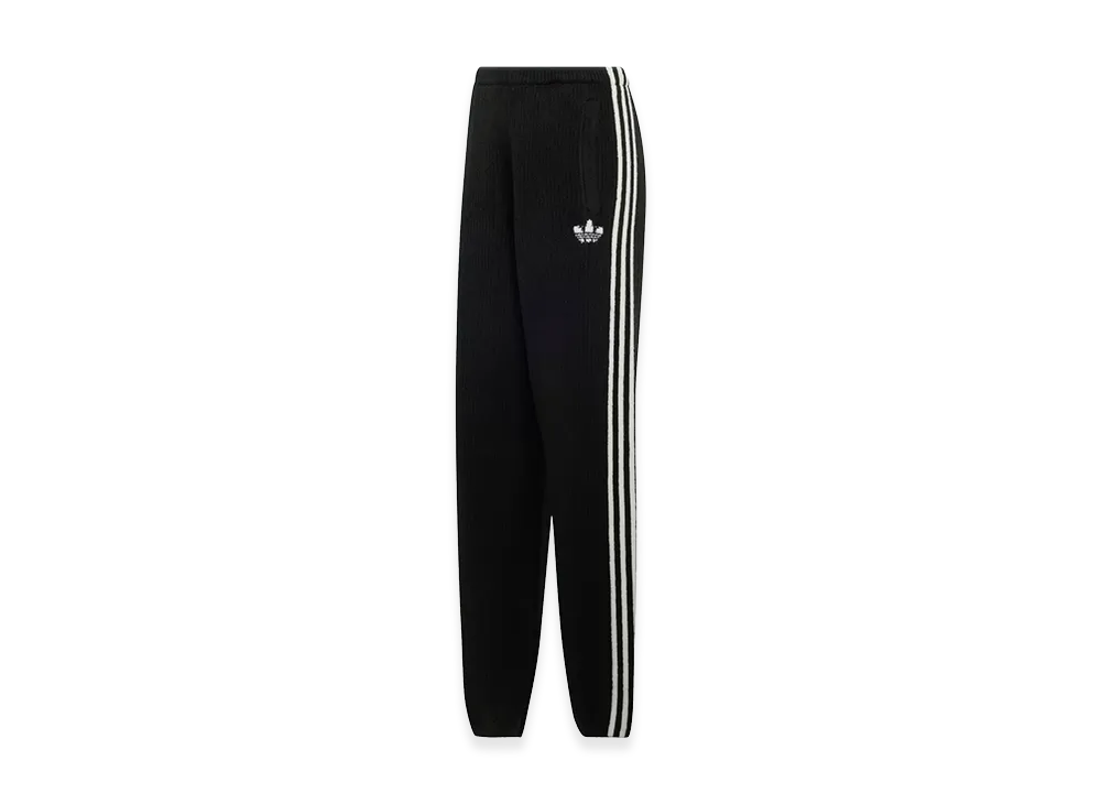 adidas Adiluna Season 2 x BLACKPINK JENNIE Women's Knit Loose Pants "Black"