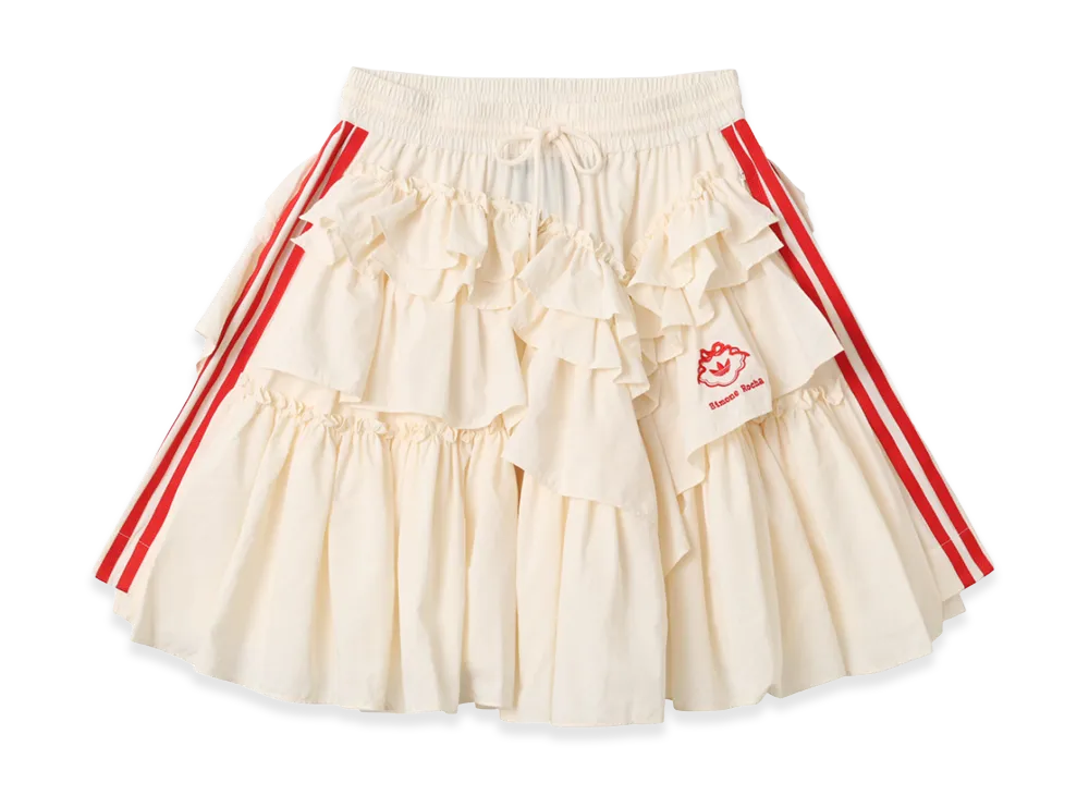 adidas x Simone Rocha Women's Frill Skirt "White"
