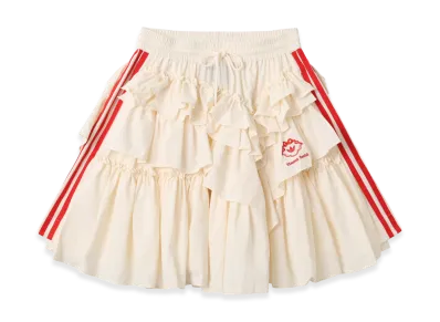 adidas x Simone Rocha Women's Frill Skirt "White"