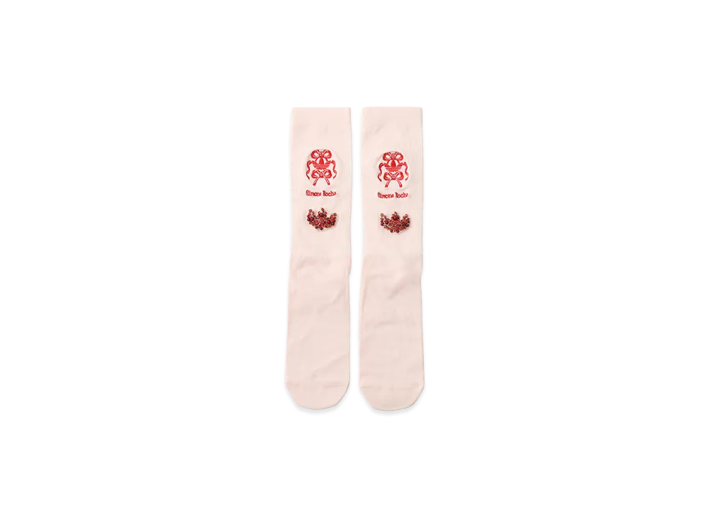 adidas x Simone Rocha Women's Knee High Socks "Pink"