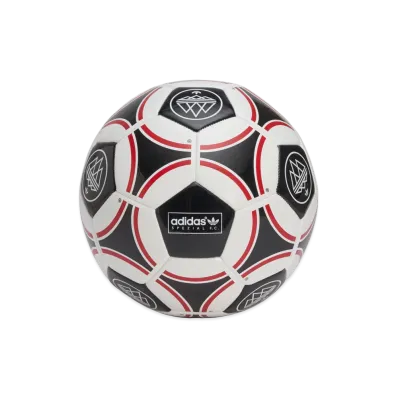 adidas SPZL F.C. Ball "Chalk White/Black/Better Scarlet"