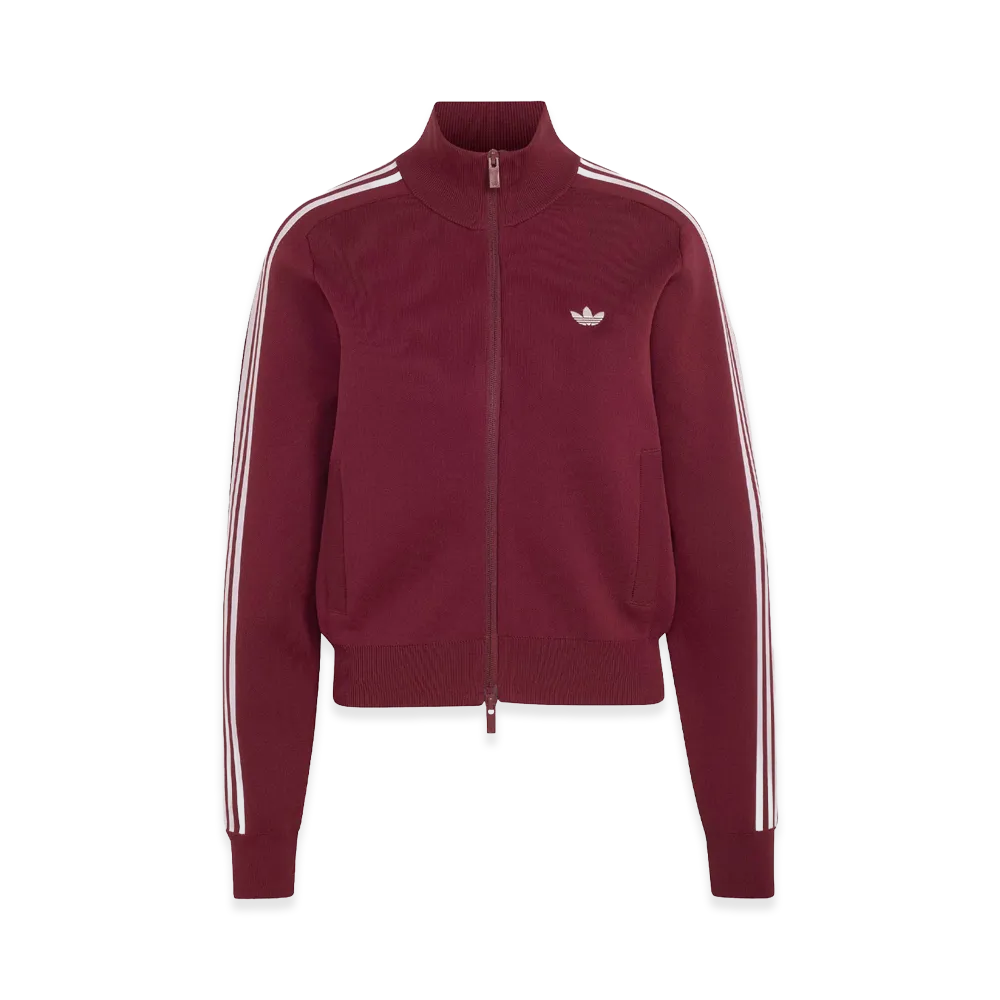 adidas Adilenium Slim Knit Track Top "Red"