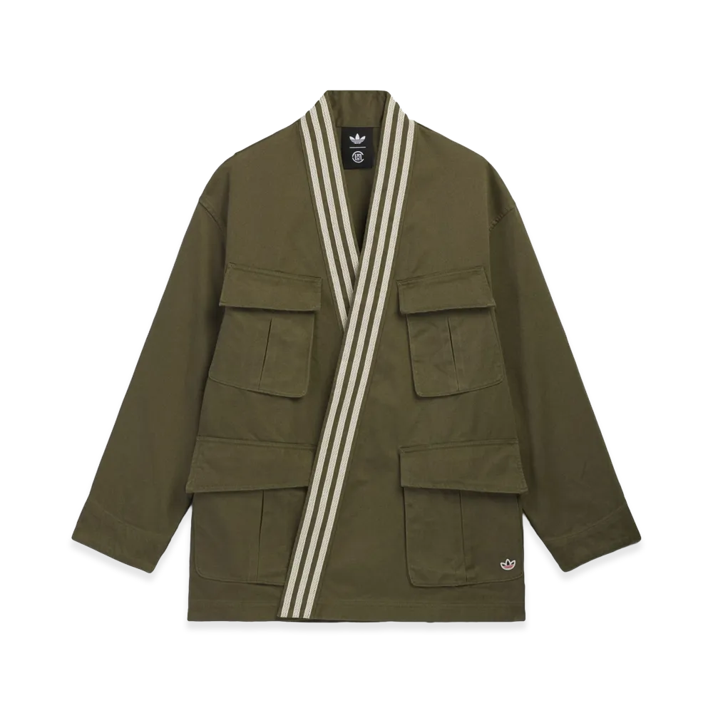 adidas x CLOT Jacket by Edison Chen "Olive Strata"