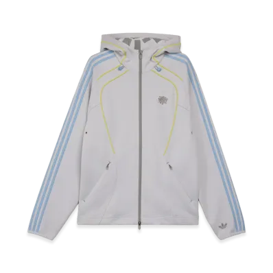 adidas x Always Do What You Should Do Spacer Teamgeist Full Zip Hoodie "Light Solid Grey"