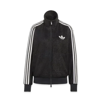 adidas Women's Mohair Firebird Loose Track Top "Black"