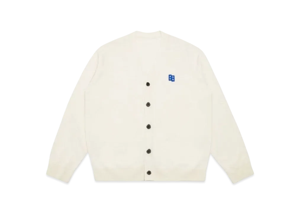 ADERERROR Tag Cardigan 01 "White"