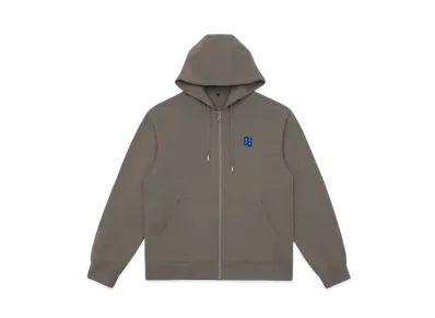 ADERERROR Tag Hoodie Zip-Up 01 "Charcoal"