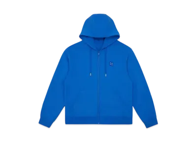 ADERERROR Tag Hoodie Zip-Up 01 "Blue"