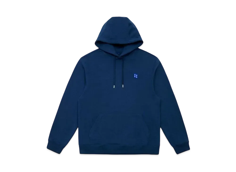 ADERERROR Tag Hoodie 01 "Navy"