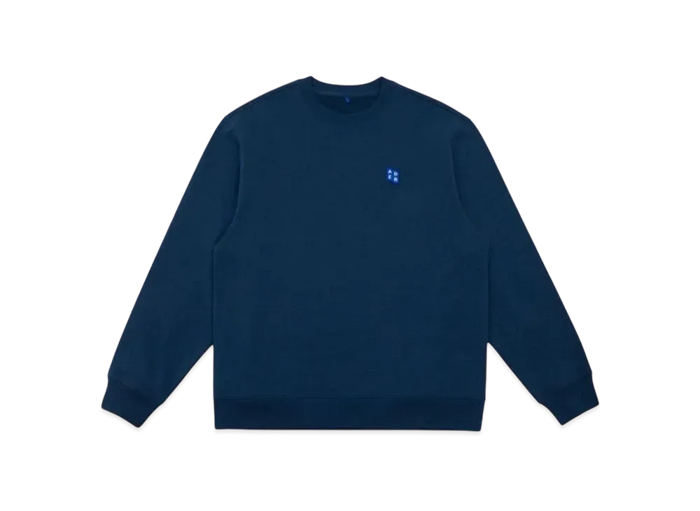 ADERERROR Tag Sweatshirt 01 "Navy"