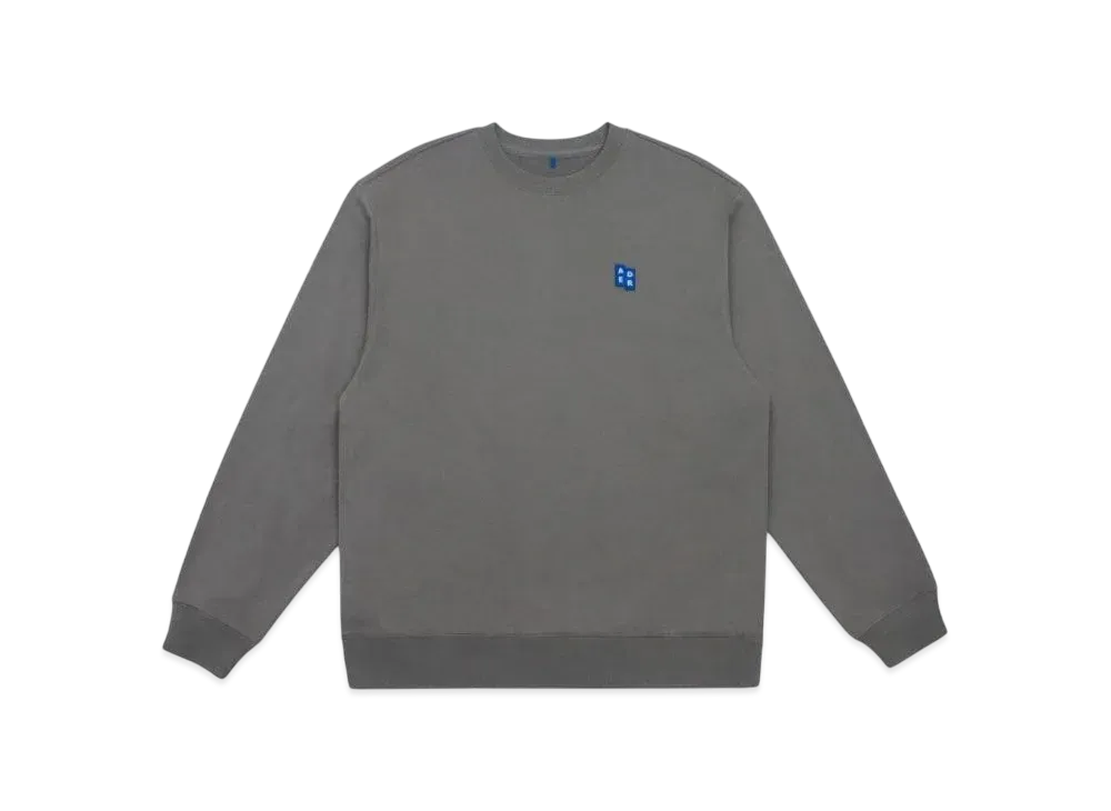 ADERERROR Tag Sweatshirt 01 "Charcoal"