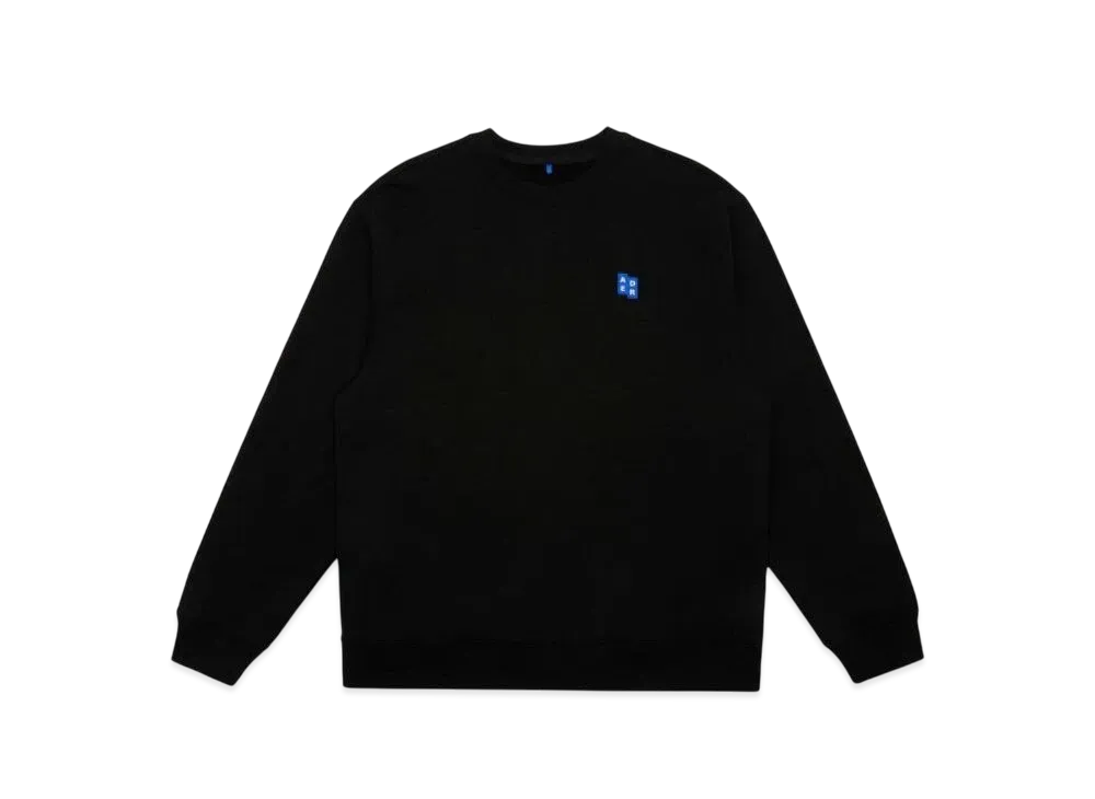 ADERERROR Tag Sweatshirt 01 "Black"
