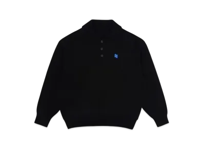 ADER error Tag Knit 02 "Black"