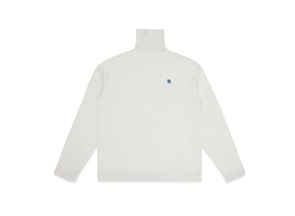 ADERERROR Tag Turtleneck Knit 01 "Ivory"