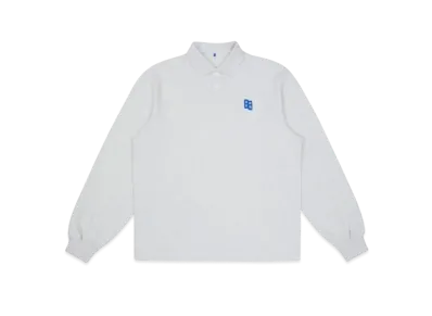 ADERERROR Tag LS Polo T-Shirt 04 "Grey"