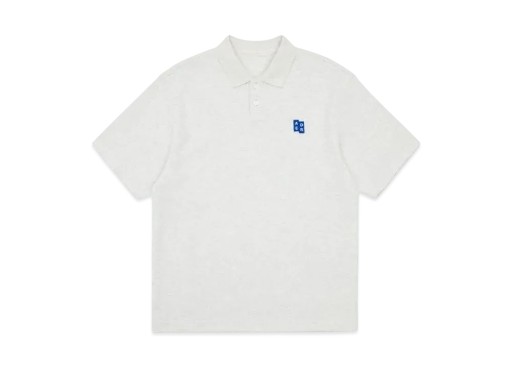 ADERERROR Tag Polo T-Shirt 01 "Grey"