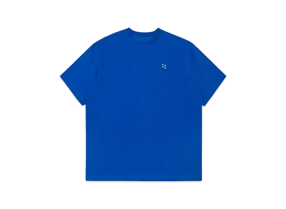 ADERERROR Tag T-Shirt 01 "Blue"