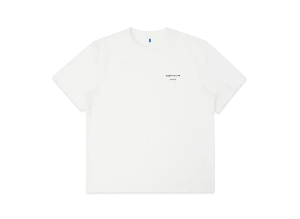 ADERERROR Significant Tag T-Shirt 01 "Off White"