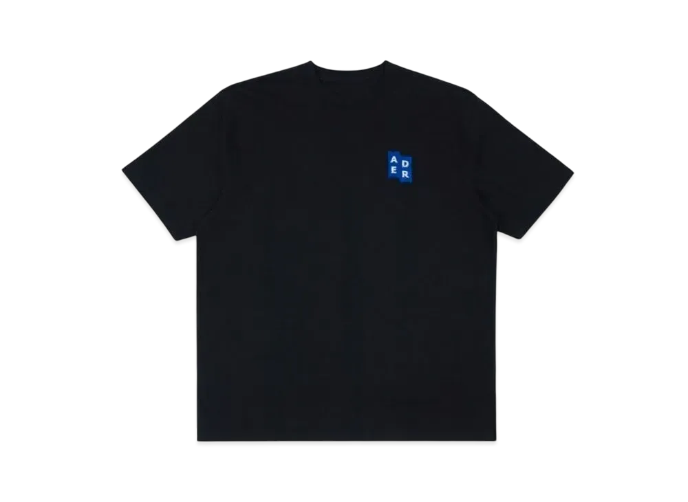 ADERERROR Tag T-Shirt 04 "Black"