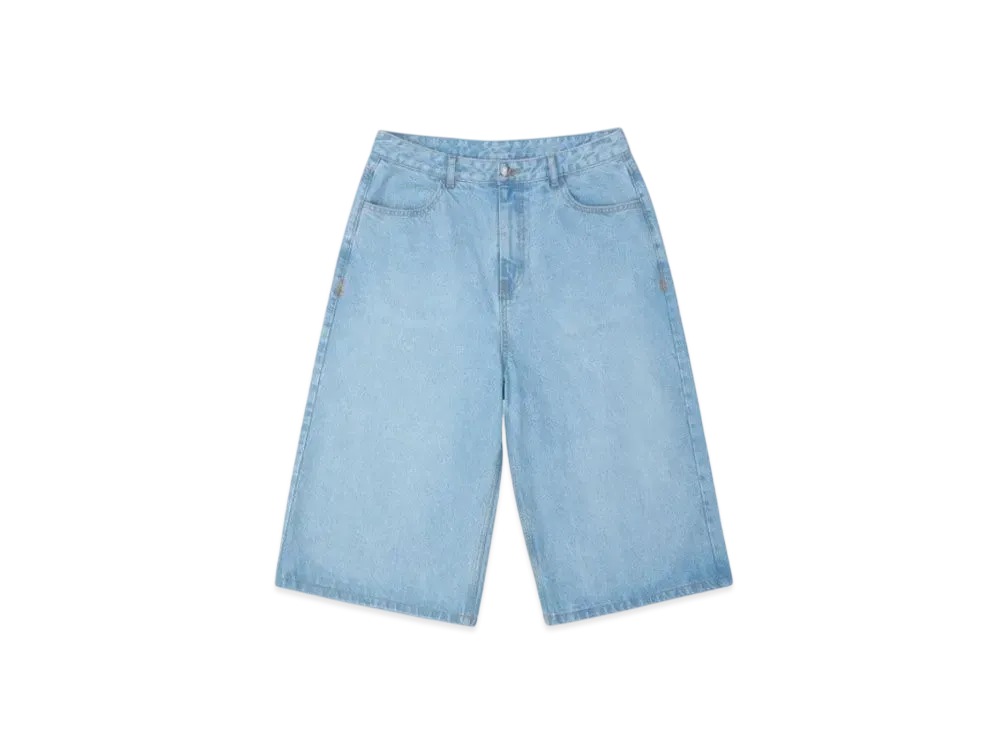 ADER error Tag Short Jeans 01 "Sky Blue"