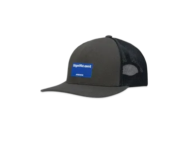 ADERERROR Significant Tag Cap 01 "Charcoal"