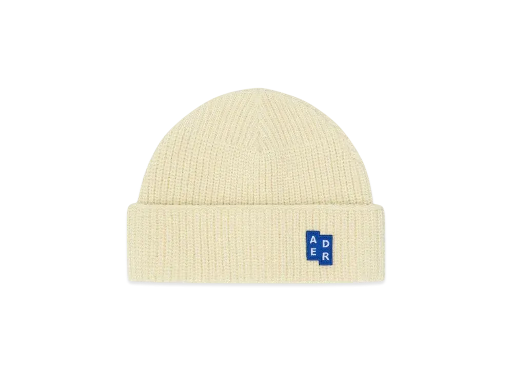 ADER error Tag Beanie 01 "Off White"