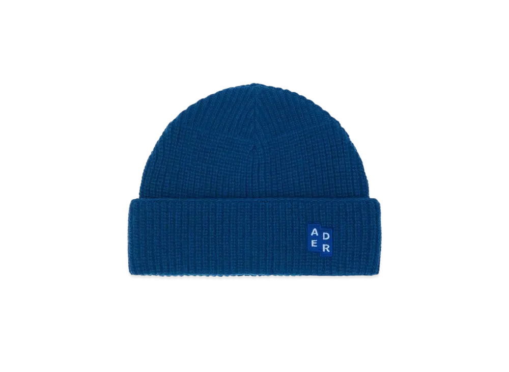 ADER error Tag Beanie 01 "Navy"
