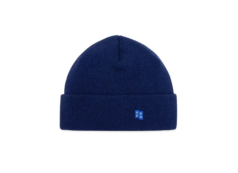 ADER error Tag Beanie 02 "Navy"