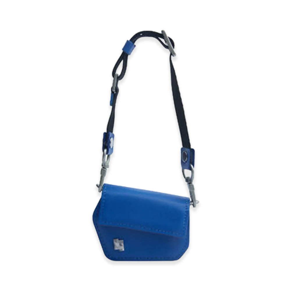 ADERERROR Prato AirPods pouch "Blue"