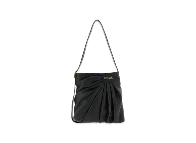 LOEWE Women's 'draped Tote' Shoulder Bag "Black"