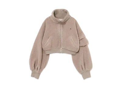 ANDMARY Miffy Boa Jacket "Mocha"