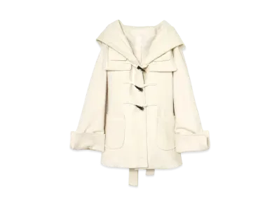 ANDMARY Ange Short Coat "Ivory"