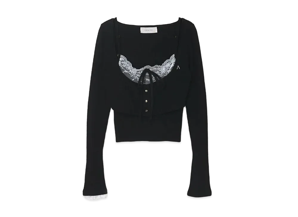 ANDMARY Brenda Lace Knit Set 