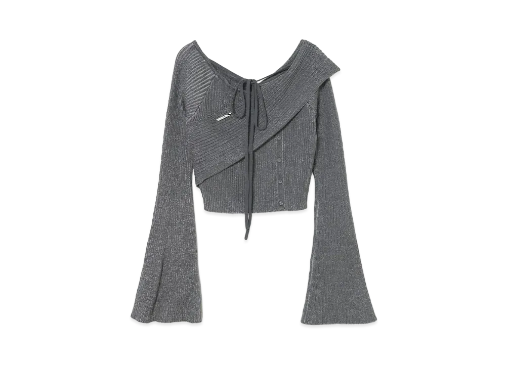 ANDMARY Bella Knit Tops "Gray"