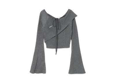 ANDMARY Bella Knit Tops "Gray"