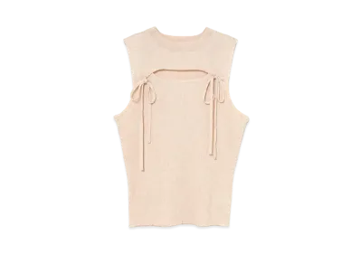 ANDMARY Bebe Ribbon Tops "Beige"