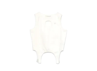 ANDMARY Tear Drop Garter Tops "White"