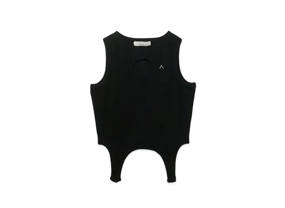 【タグ付き新品】andmary Heart point tops black タグ付き新品】andmary Heart point tops black ANDMARY】Heart point tops