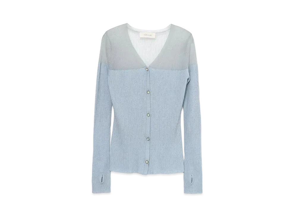 ANDMARY Lilcia Knit Set Cardigan "Ice Blue"