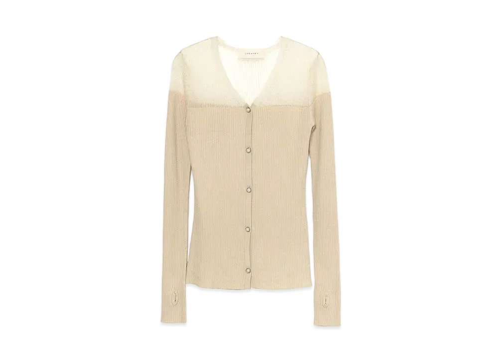 ANDMARY Lilcia Knit Set Cardigan "Beige"