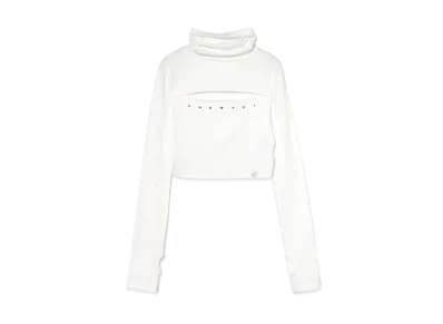 ANDMARY Luna Logo Tops "White"