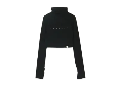 ANDMARY Luna Logo Tops "Black"