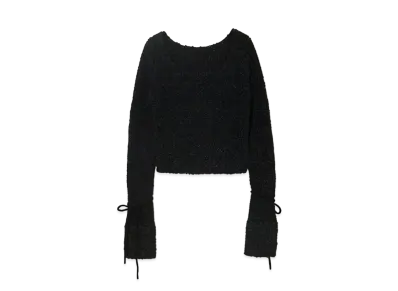 ANDMARY Lily Ribbon Tops "Black"