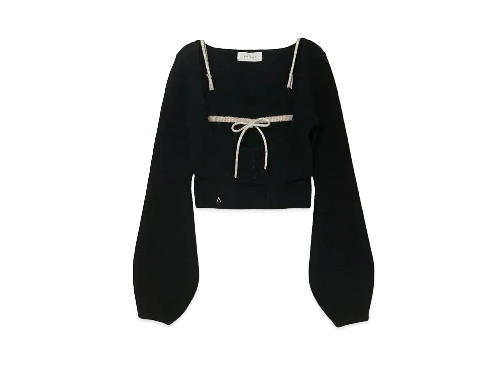 ANDMARY Natalie Ribbon Set "Black"