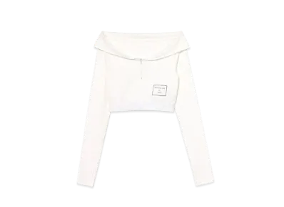ANDMARY Emily Offsol Tops "White"